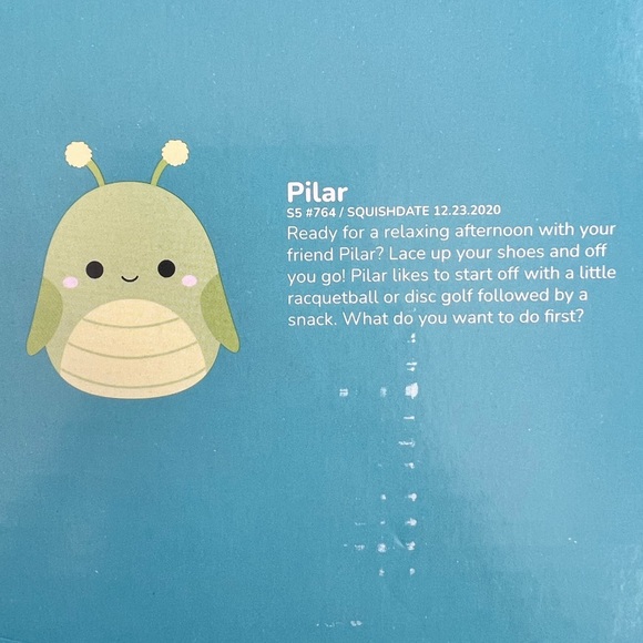 Pilar the Grasshopper Squishmallows Kellytoy NWOT from Costco box. - Picture 8 of 9